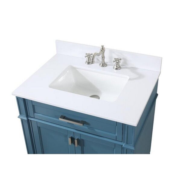 Chans Furniture QT-1808-V30 Durand 30 Inch Bathroom Sink Vanity