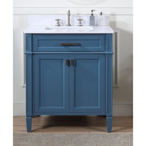 Chans Furniture QT-1808-V30 Durand 30 Inch Bathroom Sink Vanity