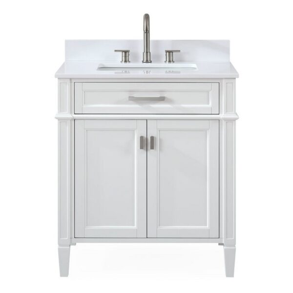 Chans Furniture QT-1808-V30 Durand 30 Inch Bathroom Sink Vanity