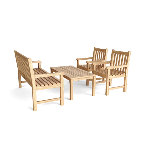 Anderson Classic 3-Seater 4-Pieces Conversation Set