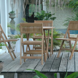 Anderson Windsor 5-pieces Round Bistro Set