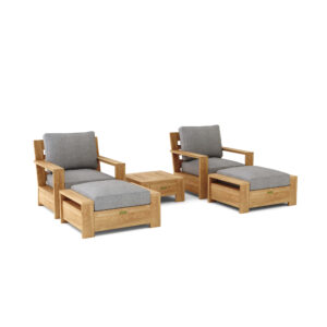 Anderson SET-524 5-pc Madera Deep Seating