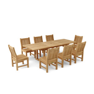 Anderson Bahama Sahara 9-Pieces 8' Rectangular Dining Set