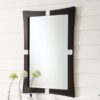 Chans Furniture MR110580 Aileene 26 Inch Espresso Wall Mirror