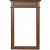 Chans Furniture MR-3048 Sanford 24 Inch Brown Wall Mirror