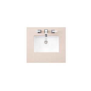 James Martin 050-S26-EMR-SNK 26 Inch Single Top and 3 CM Eternal Marfil Quartz with Sink