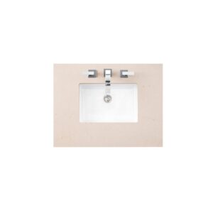 James Martin 050-S30-EMR-SNK 30 Inch Single Top and 3 CM Eternal Marfil Quartz with Sink