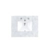 James Martin 090-S30-CAR-SNK 30 Inch Single Carrara White Top with Sink, 3 cm