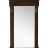 James Martin 147-114-5165 Brookfield 26 Inch Mirror in Burnished Mahogany