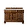 James Martin 147-114-5276-3EMR Brookfield 48 Inch Country Oak Single Vanity with 3 CM Eternal Marfil Quartz Top