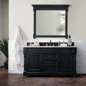 James Martin 147-114-5331 Brookfield 60 Inch Antique Black Single Vanity