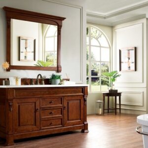 James Martin 147-114-5381 Brookfield 60 Inch Warm Cherry Single Vanity