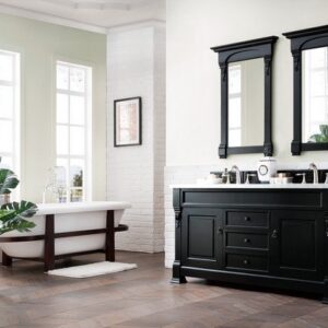 James Martin 147-114-5631 Brookfield 60 Inch Antique Black Double Vanity