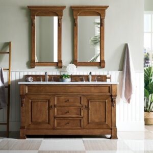 James Martin 147-114-5671 Brookfield 60 Inch Country Oak Double Vanity