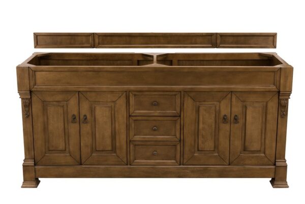 James Martin 147-114-5771 Brookfield 72 Inch Country Oak Double Vanity