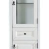 James Martin 147-L20-BW Brookfield 21 Inch Linen Cabinet in Bright White