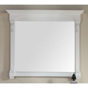 James Martin 147-M47-BW Brookfield 48 Inch Mirror in Bright White