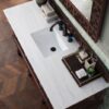 James Martin 150-V60S-ANW-3AF Balmoral 60 Inch Antique Walnut Single Vanity with 3 cm Arctic Fall Solid Surface Top