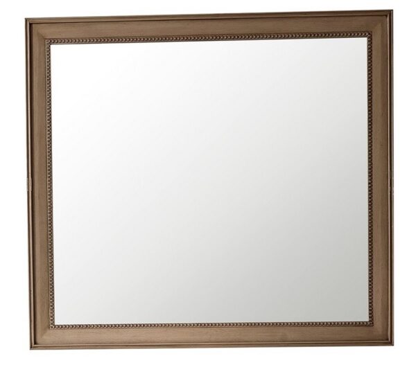 James Martin 157-M44-WW Bristol 44 Inch Rectangular Mirror in White Washed Walnut