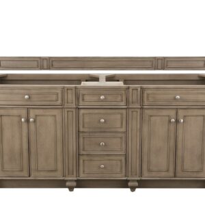 James Martin 157-V72-WW Bristol 72 Inch Double Vanity in Whitewashed Walnut