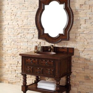 James Martin 160-V36-ACG Castilian 34 Inch Single Vanity Cabinet in Aged Cognac