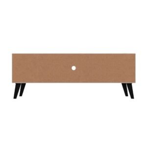 Manhattan Comfort Doyers 53.15 Mid-Century Modern TV Stand in Nut Brown