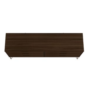 Manhattan Comfort Rockefeller 5-Drawer and 6-Drawer Brown Dresser Set