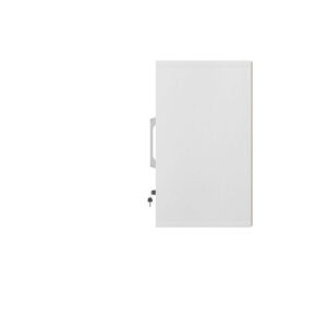 Manhattan Comfort Eiffel Floating Garage Cabinet in White (Set of 2)