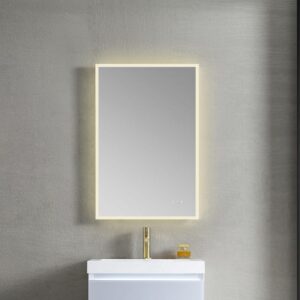 Blossom LED M2 2436 Beta 24 Inch LED Mirror with Frosted Sides