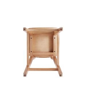 Manhattan Comfort Versailles Counter Stool in Nature Cane - Set of 2