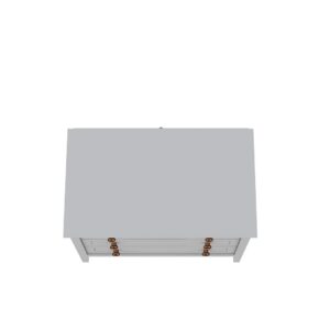 Manhattan Comfort Crown 31.29" Dresser in White