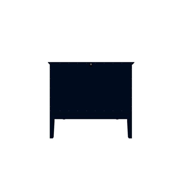 Manhattan Comfort Crown 31.29" Dresser in Tatiana Midnight Blue