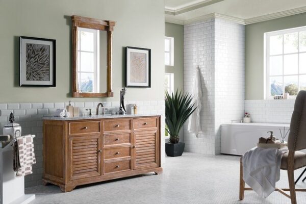 James Martin 238-104-5311 Savannah 60 Inch Single Vanity Cabinet in Driftwood