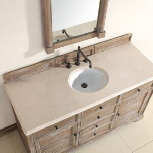 James Martin 238-104-5311 Savannah 60 Inch Single Vanity Cabinet in Driftwood