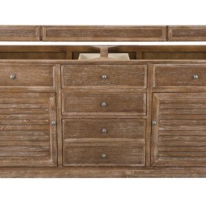 James Martin 238-104-5711 Savannah 72 Inch Double Vanity Cabinet in Driftwood