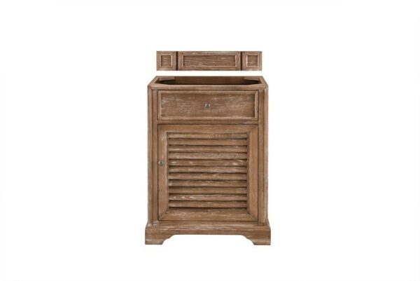 James Martin 238-104-V26-DRF Savannah 26 Inch Single Vanity Cabinet in Driftwood