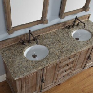 James Martin 238-105-5711 Providence 72 Inch Double Vanity Cabinet in Driftwood