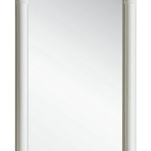 James Martin 238-107-M27-BW Savannah/Providence 27 InchMirror in Bright White