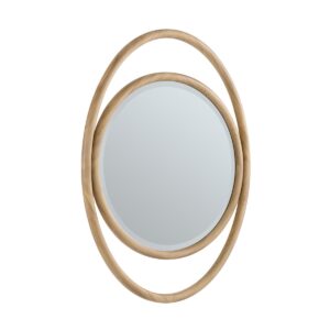 James Martin 242-MO28 Esca 28 Inch Wall Mounted Oval Bathroom Mirror