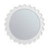 James Martin 244-MR32-BW Adelese 32 Inch Wall Mounted Circular Bathroom Mirror