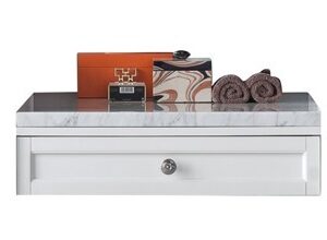 James Martin 301-DU26-BW Copper Cove Encore 26 Inch Optional Drawer Unit in Bright White