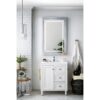 James Martin 301-V30-3WZ Copper Cove Encore 30 Inch Single Vanity with 3cm White Zeus Quartz Top