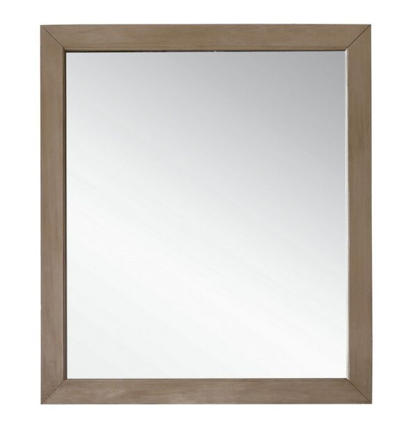 James Martin 305-M48-WWW Chicago 48 Inch Mirror in Whitewashed Walnut