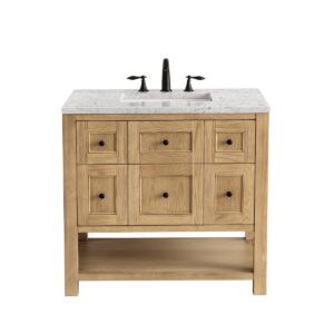 James Martin VM 330-V36 Breckenridge 36 Inch Free-Standing Single Sink Bathroom Vanity with 3 CM Top