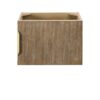 James Martin 388-V24-LTO Columbia 24 Inch Single Vanity Cabinet in Latte Oak