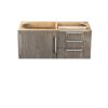 James Martin 389-V36-AGR-A Mercer Island 36 Inch Single Vanity in Ash Gray