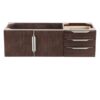 James Martin 389-V48-CFO-A Mercer Island 48 Inch Single Vanity in Coffee Oak