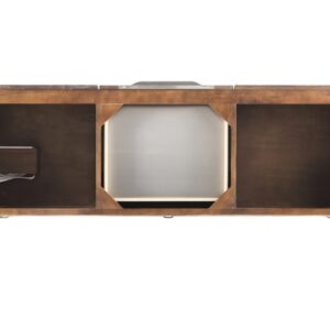 James Martin 389-V59D-CFO-A Mercer Island 59 Inch Double Vanity in Coffee Oak