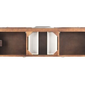 James Martin 389-V72D-CFO-A Mercer Island 72 Inch Double Vanity in Coffee Oak