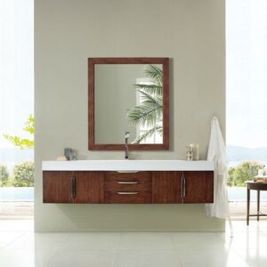 James Martin 389-V72S-CFO-A Mercer Island 72 Inch Single Vanity in Coffee Oak